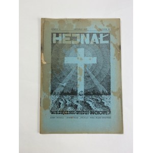 Miesięcznik Hejnał, listopad 1937, Rocznik IX, zeszyt 11 [Szczepienie i przekształcanie się]