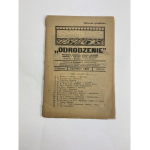 Miesięcznik Odrodzenie, zeszyt 4 Rok II, Czerwiec 1922, [Przypowieści Lao Tse’go]