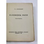 [obwoluta] Rheinhardt Emil Alphons, Eleonora Duse. Powieść biograficzna