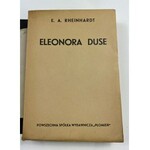 [obwoluta] Rheinhardt Emil Alphons, Eleonora Duse. Powieść biograficzna