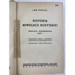 [okładka] Trocki Lew, Historia Rewolucji Rosyjskiej, rewolucja Październikowa część I