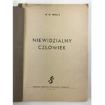 [okładka] Wells Herbert George, Niewidzialny człowiek