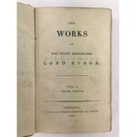 Byron George, The Works of Lord Byron vol. I [Childe Harold] i II [The Giauor – Bride of Abydos]