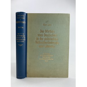 [Poznań 1943] Lück Kurt Der Mythos vom Deutschen [Polskie mity na temat Niemców w życiu codziennym i literaturze]