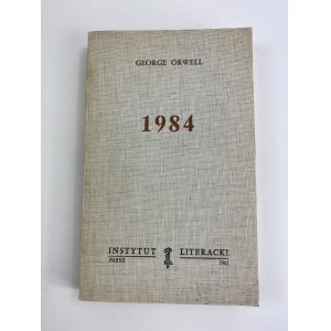 Orwell George 1984 Instytut Literacki Paryż 1983