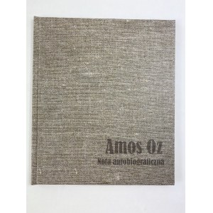 Oz Amos, Nota autobiograficzna