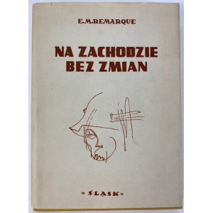 Remarque Erich Maria, Na zachodzie bez zmian [wydanie I]