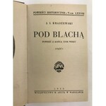 Kraszewski Józef Ignacy Pod blachą [Ma. Arct] [okładka L. Jagodziński]