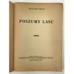 Krawczyński Wiesław Poszumy lasu Kraków 1947 [drzeworyty Stefanii Dretler-Flin]