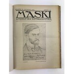 Maski zeszyty 1-36 1918 [rocznik czasopisma]