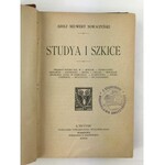 Nowaczyński Adolf ps. Neuwert, Studya i szkice [ex libris Bronisława Gałczyńskiego]