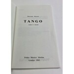 Mrożek Sławomir Tango [Pierwsze wydanie osobne]