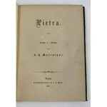 [Wielkopolska rezydencja] Mosenthal S.H. Pietra Tragödie in 5 Anhägen Lipsk 1865