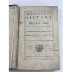 Burnet Gilbert Bishop Burnet`s History of His Own Time Londyn 1724 [wydanie pierwsze]