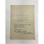 [Railroad] [Memorabilia] [Second Republic] [People's Republic] Set of documents, tickets, notes, invitations, letters, speeches, etc. Director of the Board of Reconstruction of Polish Railways