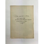 [Railroad] [Memorabilia] [Second Republic] [People's Republic] Set of documents, tickets, notes, invitations, letters, speeches, etc. Director of the Board of Reconstruction of Polish Railways