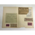 [Railroad] [Memorabilia] [Second Republic] [People's Republic] Set of documents, tickets, notes, invitations, letters, speeches, etc. Director of the Board of Reconstruction of Polish Railways