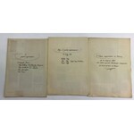 [Railroad] [Memorabilia] [Second Republic] [People's Republic] Set of documents, tickets, notes, invitations, letters, speeches, etc. Director of the Board of Reconstruction of Polish Railways