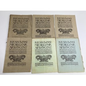 Krakowski Miesięcznik Artystyczny [kompletny rocznik 1911][10 numerów]