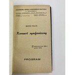 Zespół [12] programów sezonu 64/65 Państwowej Opery i Filharmonii Bałtyckiej w Gdańsku