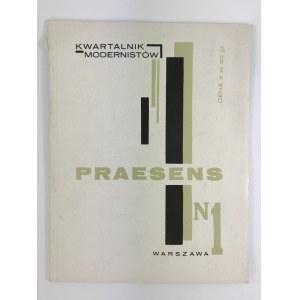 Kwartalnik modernistów Praesens no 1 [reprint]