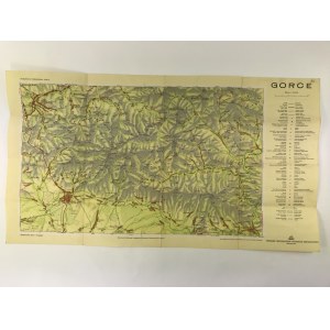 [Mapa] Gorce w skali 1 : 75 000