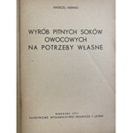 Mering Andrzej, Wyrób pitnych soków owocowych na potrzeby własne