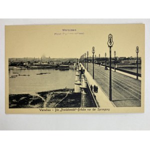 Karta pocztowa Warszawa Most Poniatowskiego