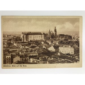 Kraków Blick of die Burg [znaczek Generalnego Gubernatorstwa]