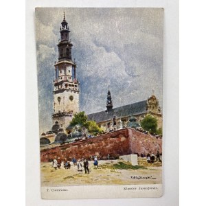 Karta pocztowa T. Cieślewicz Klasztor Jasnogórski