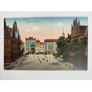 Karta pocztowa [Toruń] Thorn Altstädtischer Markt