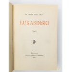 [Wolnomularstwo] Szymon Askenazy - Łukasiński t. I-II [wydanie II nieocenzurowane][elegancka oprawa]