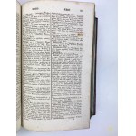 Bobrowski Florian, Lexicon Latino - Polonicum. Słownik Łacińsko - Wilno 1841 - druk. Józef Zawadzki - Efektowna oprawa! [Półskórek]