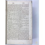 Bobrowski Florian, Lexicon Latino - Polonicum. Słownik Łacińsko - Wilno 1841 - druk. Józef Zawadzki - Efektowna oprawa! [Półskórek]