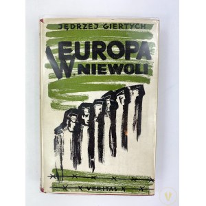 [Dedykacja autora] Giertych Jędrzej Europa w niewoli Veritas 1959