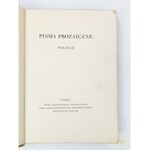 [Mickiewicz] Mickiewicz Adam, Dzieła wszystkie t. V – VI „Pisma prozaiczne polskie” cz. 1-2