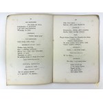 [wyd. 1] Chęciński Jan, Moniuszko Stanisław - Verbum Nobile. Opera w jednym akcie - Warszawa 1860 [wyd. Gustaw Sennewald]