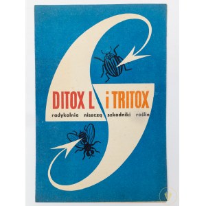[Ulotka propagandowa] Ditox L i Tritox radykalnie niszczą szkodniki roślin
