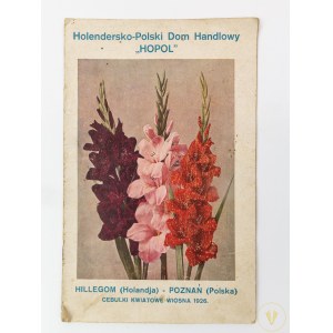 [Katalog reklamowy] Holendersko- Polski Dom Handlowy „Hopol” cebulki kwiatowe Wiosna 1926