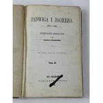 Szajnocha Karol, Jadwiga i Jagiełło t. 1-4 [wydanie II][półskórki]