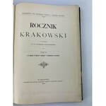 [Wyspiański] Rocznik Krakowski 1900 [Okładka litografowana Stanisława Wyspiańskiego]