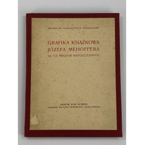 d'Abancourt Helena de Franqueville, Grafika książkowa Józefa Mehoffera na tle prądów współczesnych