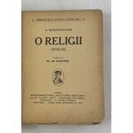 Schopenhauer Arthur, O religii: dyalog [Lwów 1913]