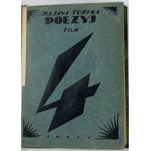 Tuwim Wierszy tom 4 [ex libris Bartłomiejczyk] [Gronowski][I wydanie]