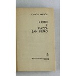 Krasicki Ignacy, Kartki z piazza San Pietro [wydanie I]