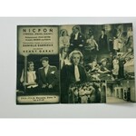 Reklamowa ulotka filmu Nicpoń z Danielle Darrieux oraz Henrym Grantem [1937]
