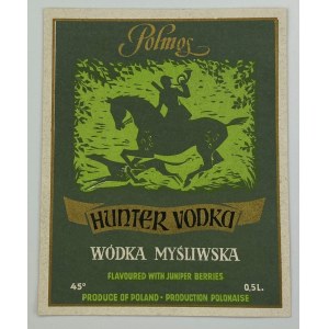 Etykieta Wódka myśliwska