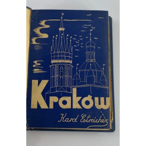 Estreicher Karol Kraków Przewodnik dla zwiedzających miasto i jego okolice 1938