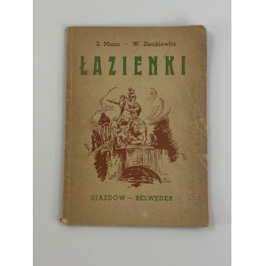 [dedykacja!] Mann Z., Zienkiewicz W., Łazienki. Ujazdów - Belweder 1939