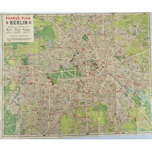 Plan of Berlin before 1945.